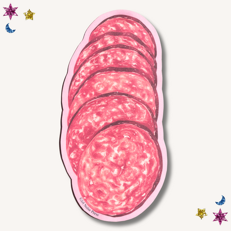 Salami Diecut Bookmark image 0