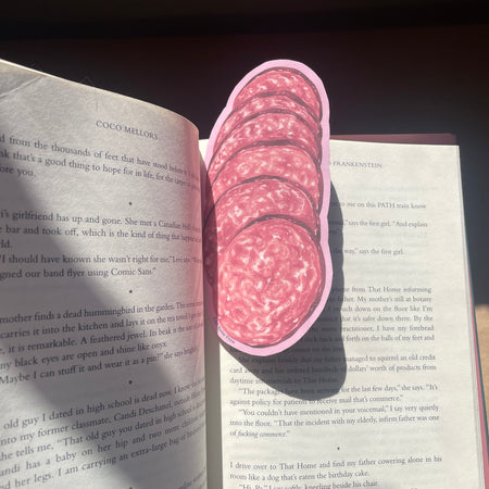 Salami Diecut Bookmark image 1
