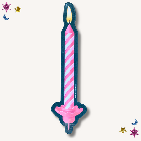 Birthday Candle Diecut Bookmark image 0