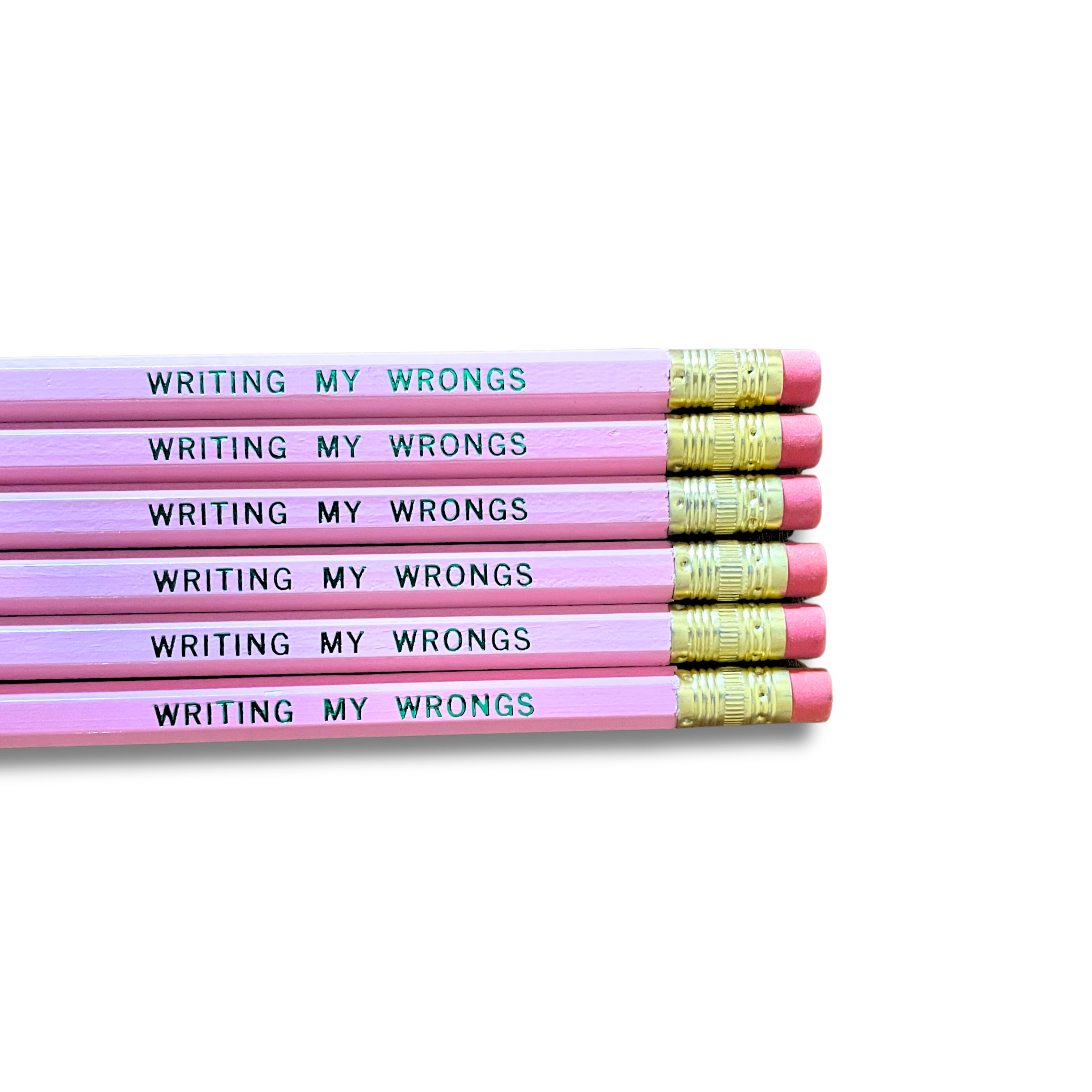 Writing My Wrongs Pencils