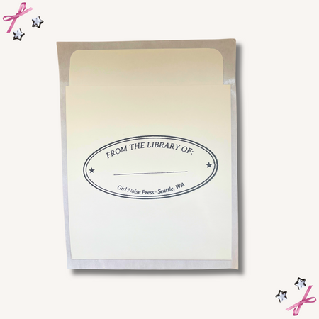 Personal Library Book Pocket - Set of 5 image 0