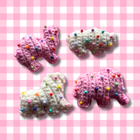 Circus Animal Crochet Desk Buddy image 0
