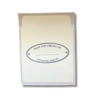 Personal Library Book Pocket - Set of 5