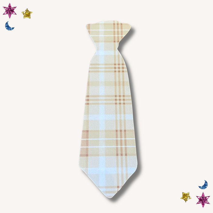Necktie Diecut Bookmark