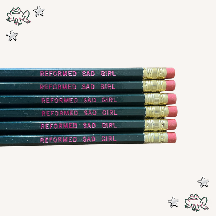 Reformed Sad Girl Pencils