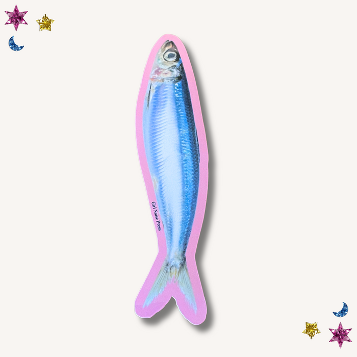Sardine Diecut Bookmark