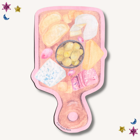 Cheese Board Diecut Bookmark image 0